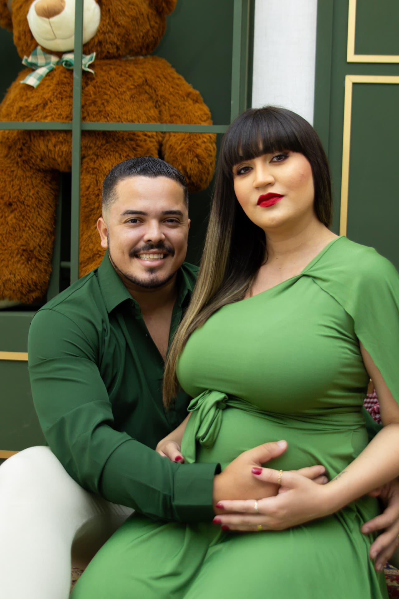 Casal esperando bebê em ensaio fotografado por Rick Cardozo